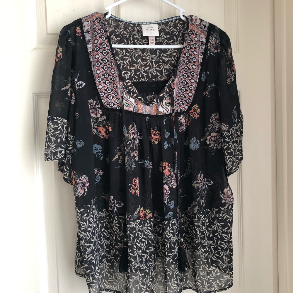 Knox Rose babydoll top